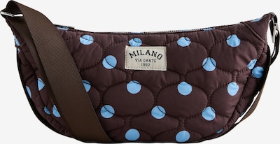 Next Olkalaukku värissä taivaansininen / tummanruskea, Tuotenäkymä