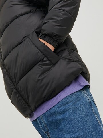 JACK & JONES Winter jacket 'TOBY' in Black