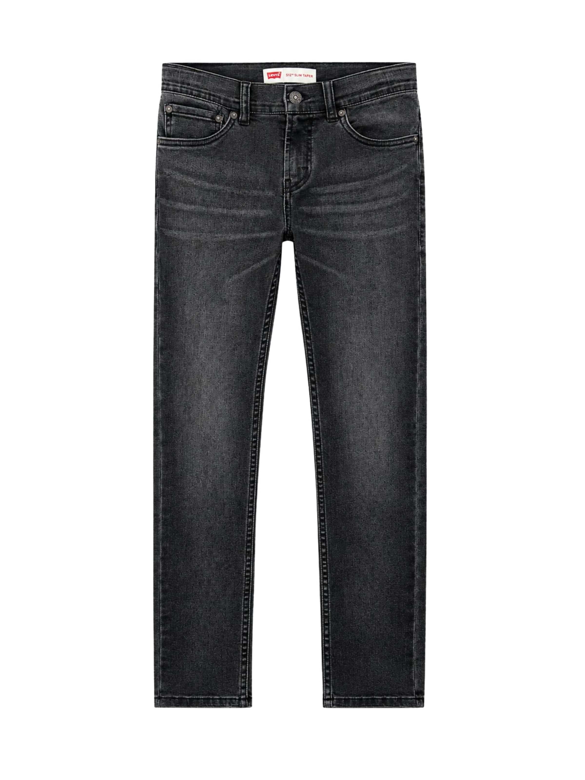 Levi's Kids Zwężany krój Jeansy w kolorze szary: przód
