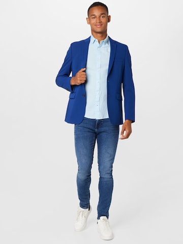 BURTON MENSWEAR LONDON Slim Fit Sakko in Blau