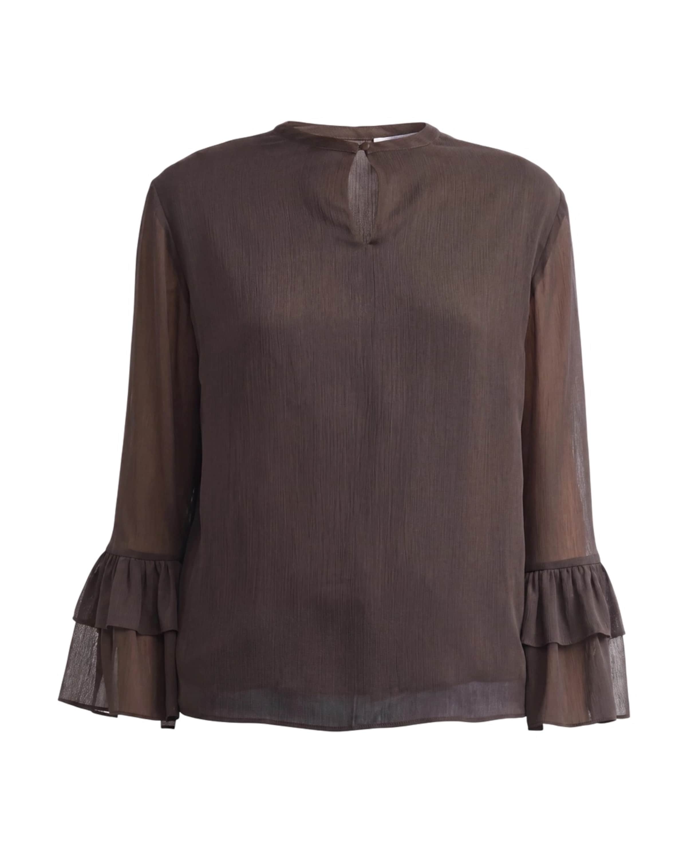 COMMA Bluse in Braun: Vorderseite