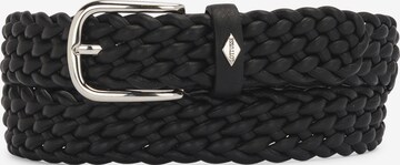 LOTTUSSE Belt 'Braided' in Black: front