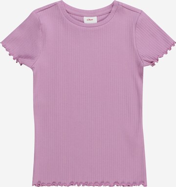 T-Shirt s.Oliver en rose : devant