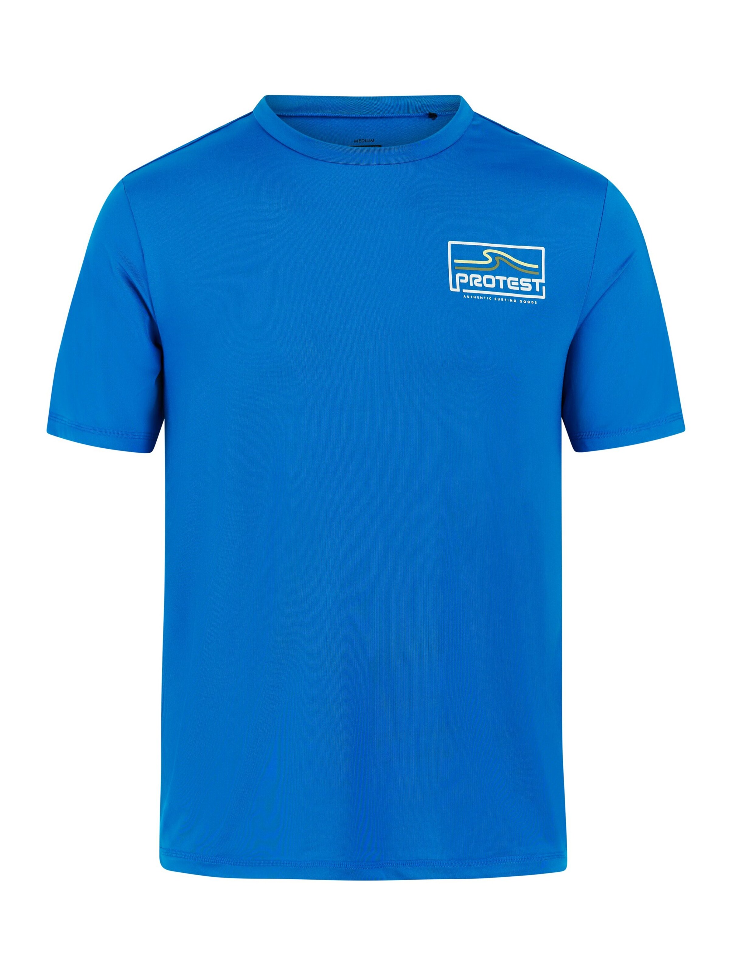 PROTEST Performance Shirt 'PRTDonald' in Blue: front