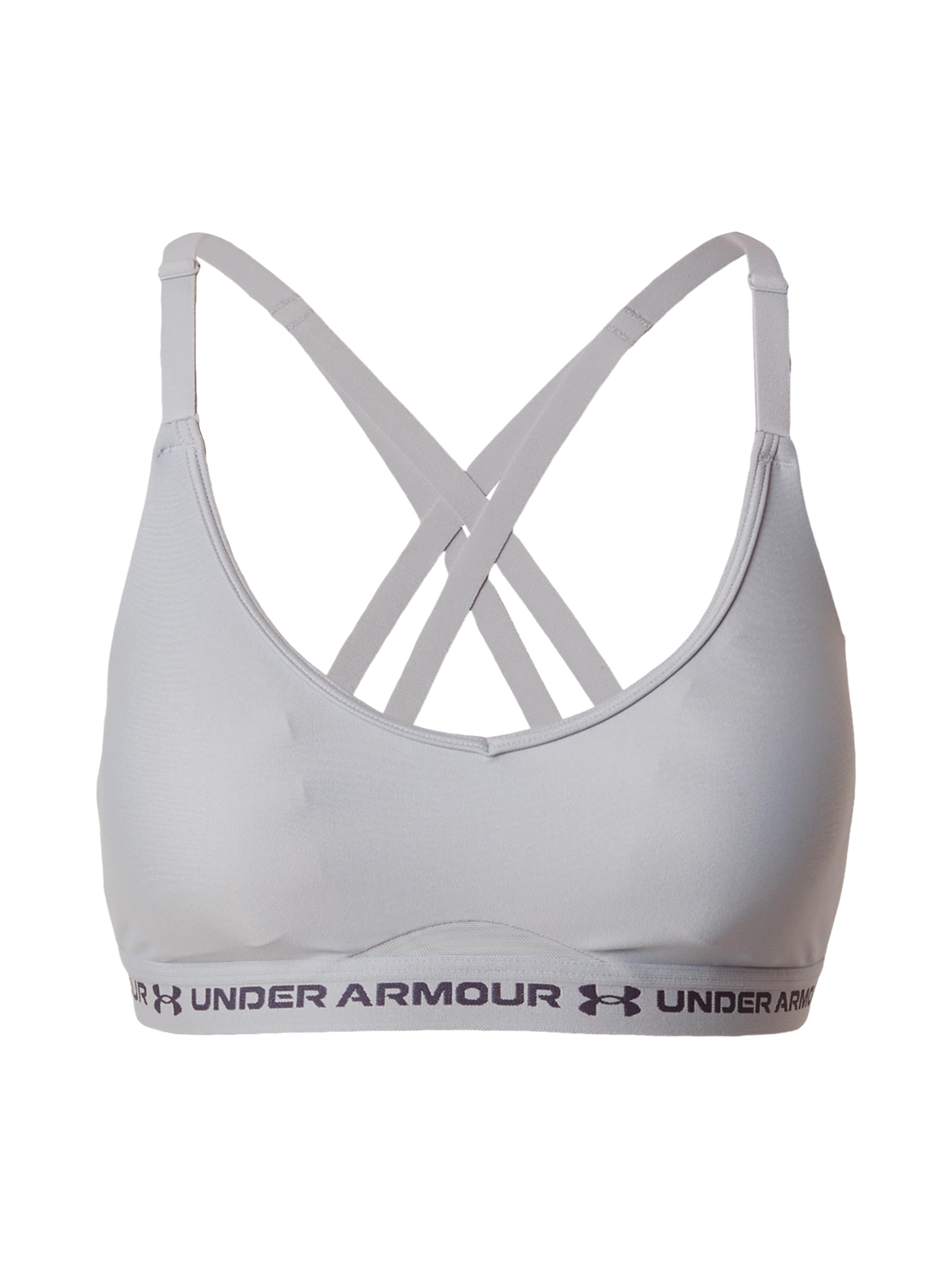 pilka UNDER ARMOUR Biustjė Sportinė liemenėlė: priekis