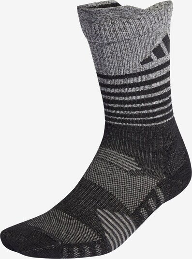 ADIDAS PERFORMANCE Chaussettes de sport en gris / noir, Vue avec produit