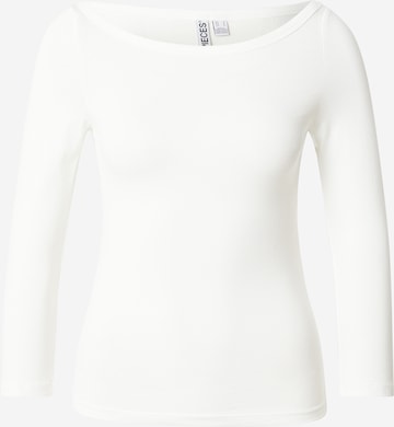 PIECES Μπλουζάκι 'PCPhoebe' σε λευκό: μπροστά