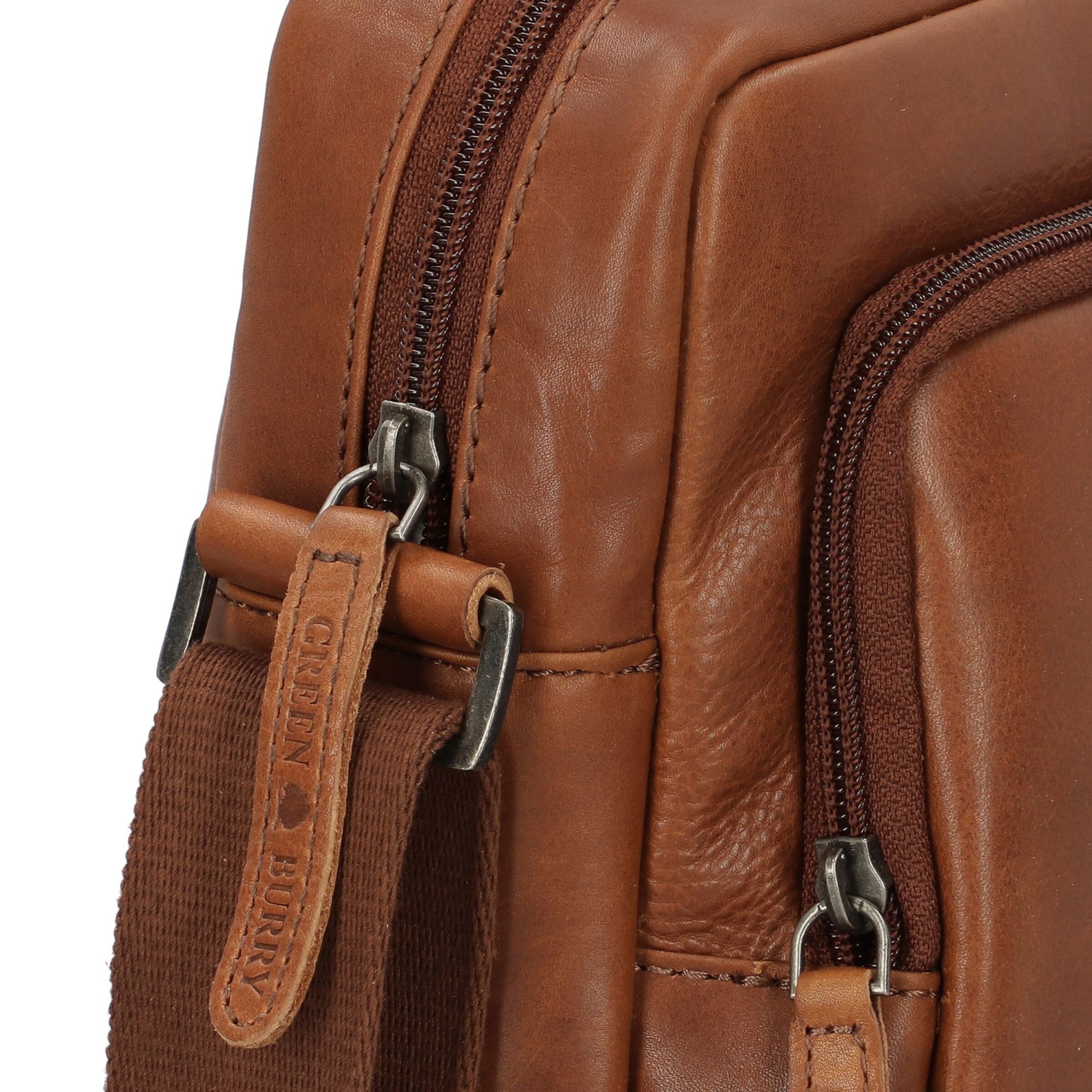 GREENBURRY Schoudertas in Bruin