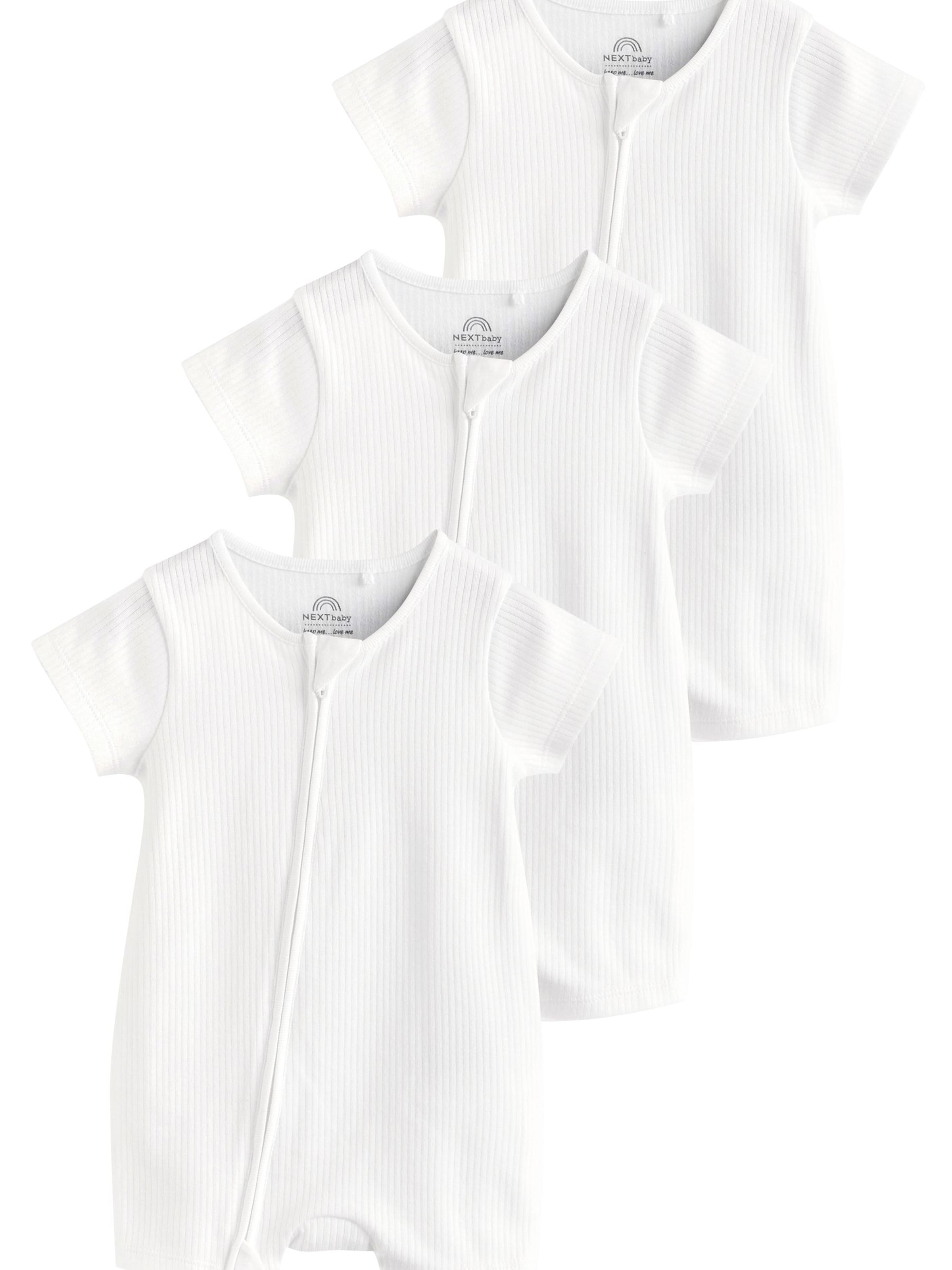 Next Ползунки/боди в Белый: спереди