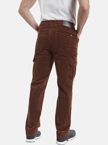 Loosefit Pantalon cargo 'Jarn' Jan Vanderstorm en marron