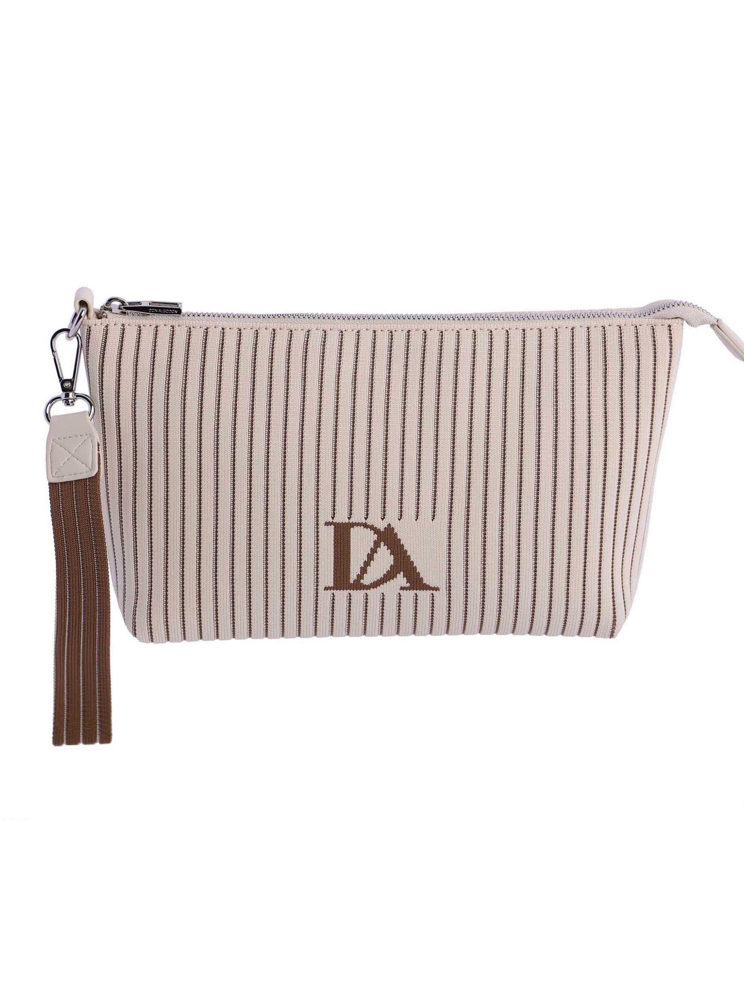 Don Algodon - Bolso de mano 'Pacific' en beige: frente