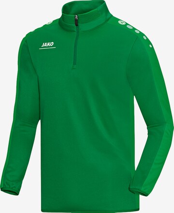 JAKO Athletic Sweatshirt 'Striker' in Green: front