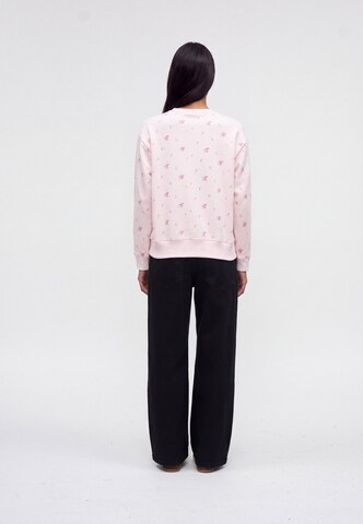 Gap Petite Sweatshirt 'HERITAGE' in Roze