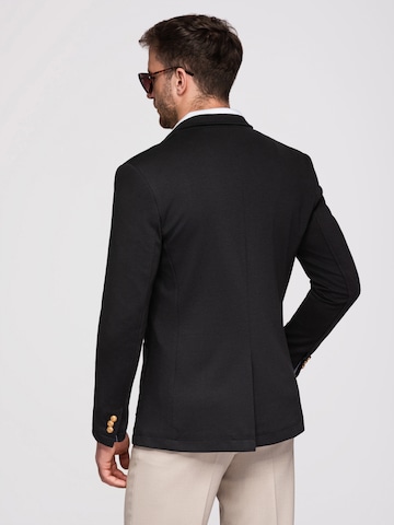 Coupe slim Veste de costume Ombre en noir