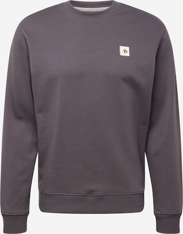 SCOTCH & SODA Sweatshirt in Grijs: voorkant