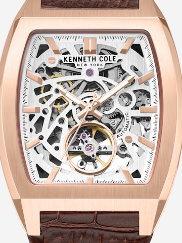 Kenneth Cole Analog watch 'Milford' in Brown