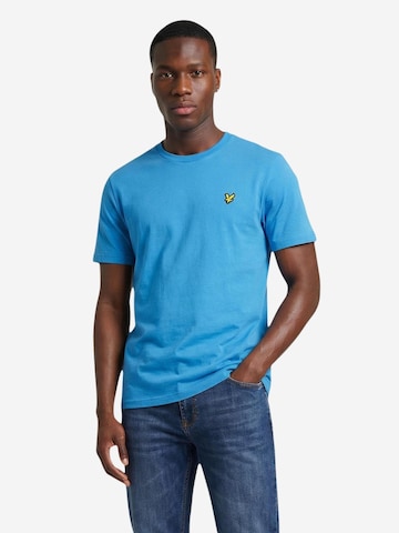 Maglietta 'TS400VOGT' di Lyle & Scott in blu: frontale