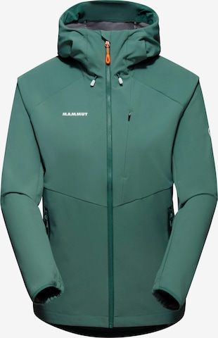 MAMMUT Athletic Jacket in Green: front