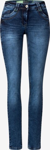 Slimfit Jeans di CECIL in blu: frontale