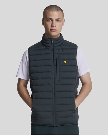 Lyle & Scott Tussenjas in Blauw: voorkant