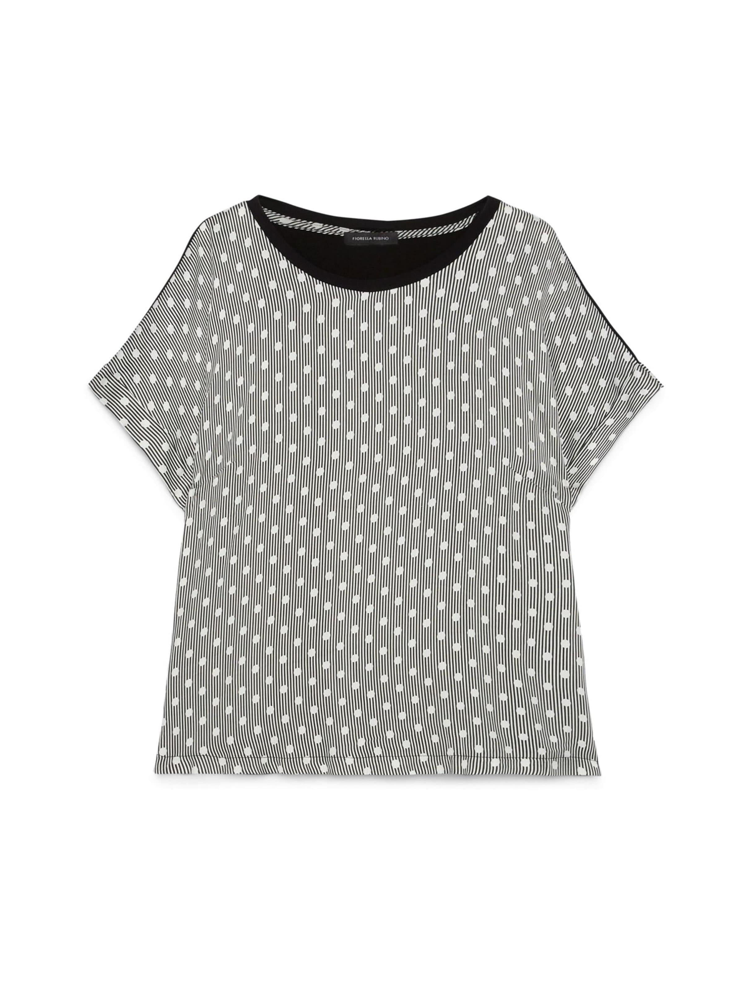 Haut Fiorella Rubino en noir : devant