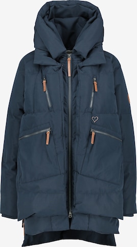 Giacca invernale 'JuanitaAK' di alife & kickin in blu: frontale