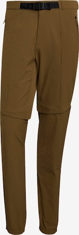 Pantalon outdoor 'Xperior Utilitas' ADIDAS TERREX en marron : devant