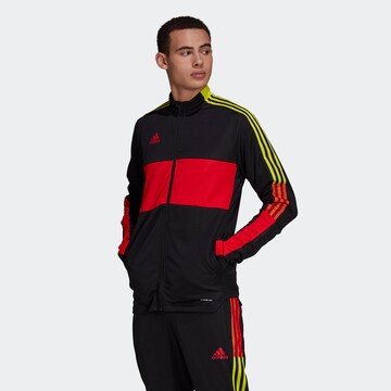 ADIDAS SPORTSWEAR Regular Trainingsjacke 'Tiro' in Schwarz: Vorderseite