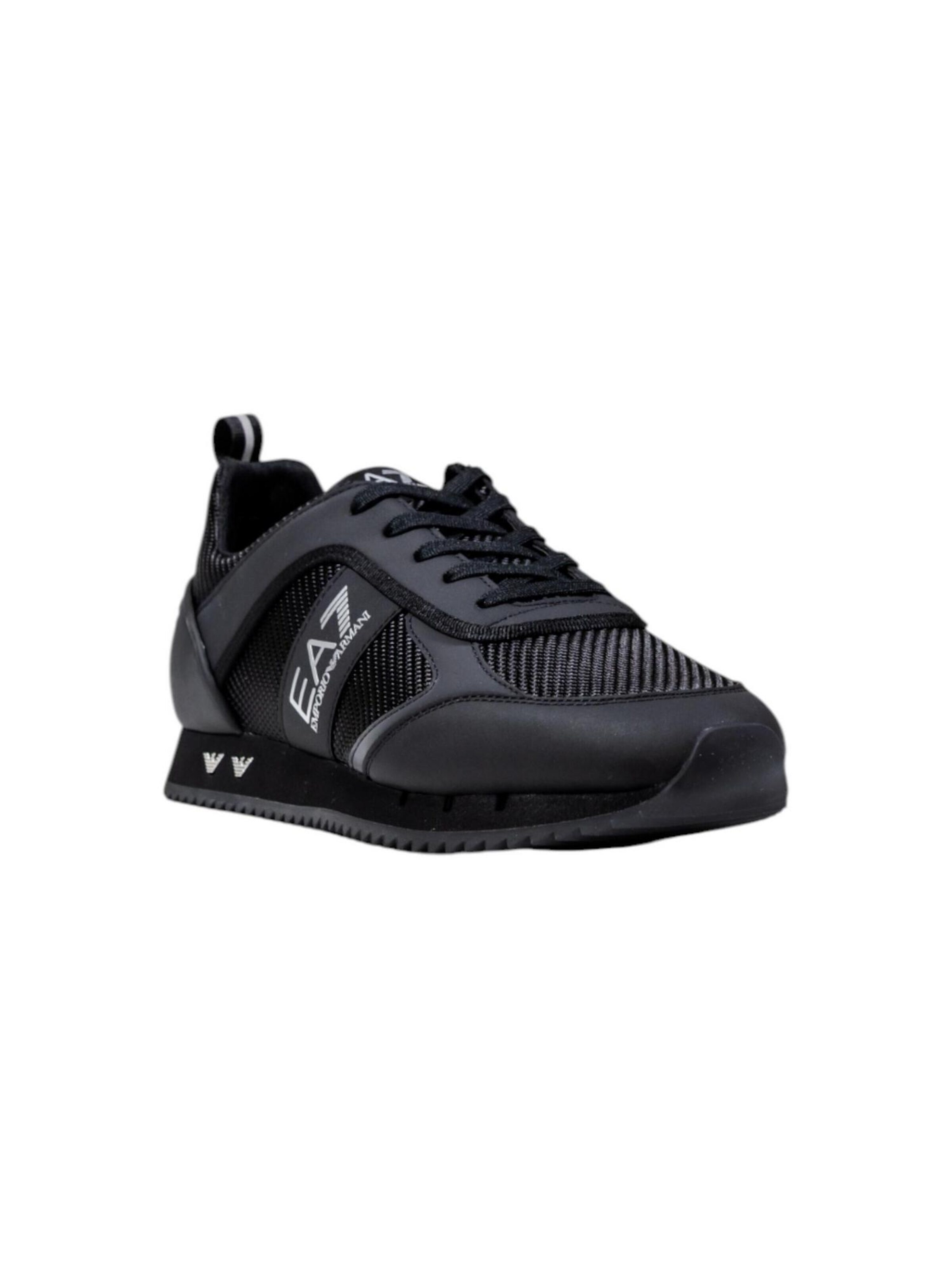 EA7 Emporio Armani Sneakers laag '7X000337 AF18613' in Zilver