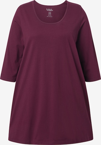Ulla Popken Shirt in Rood: voorkant