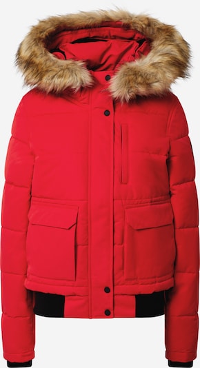 Superdry Jacke 'Everest' in braun / rot, Produktansicht