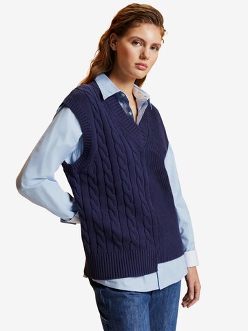 Pull-over ESPRIT en bleu : devant