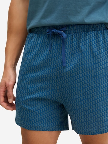 Marc O'Polo Pyjama ' Mix N Match ' in Blau