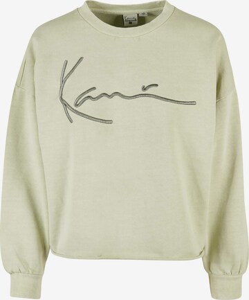 Sweat-shirt Karl Kani en vert : devant