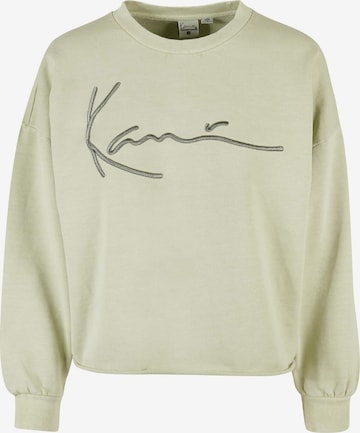 Karl Kani - Sweatshirt em verde: frente