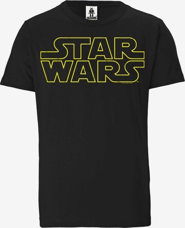 LOGOSHIRT Shirt 'Star Wars - Logo' in Gemengde kleuren: voorkant