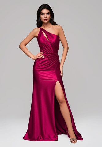 Ombre Evening dress in Red