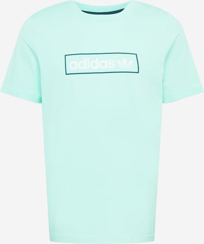 Tricou ADIDAS ORIGINALS pe albastru noapte / verde mentă / alb, Vizualizare produs