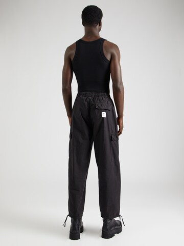 Iriedaily Tapered Cargobukser i sort