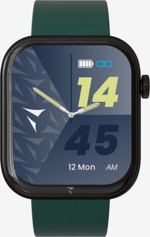 Techmade Digitaluhr in Grün: Vorderseite