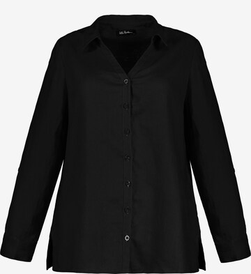 Ulla Popken Blouse in Zwart: voorkant