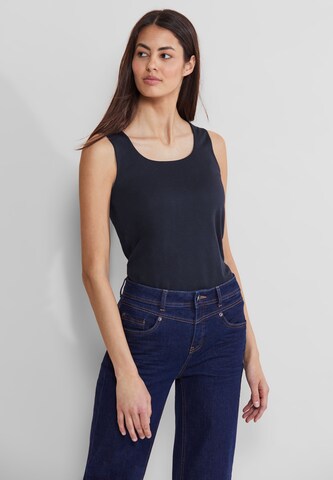 STREET ONE Top 'Gania' in Blauw: voorkant