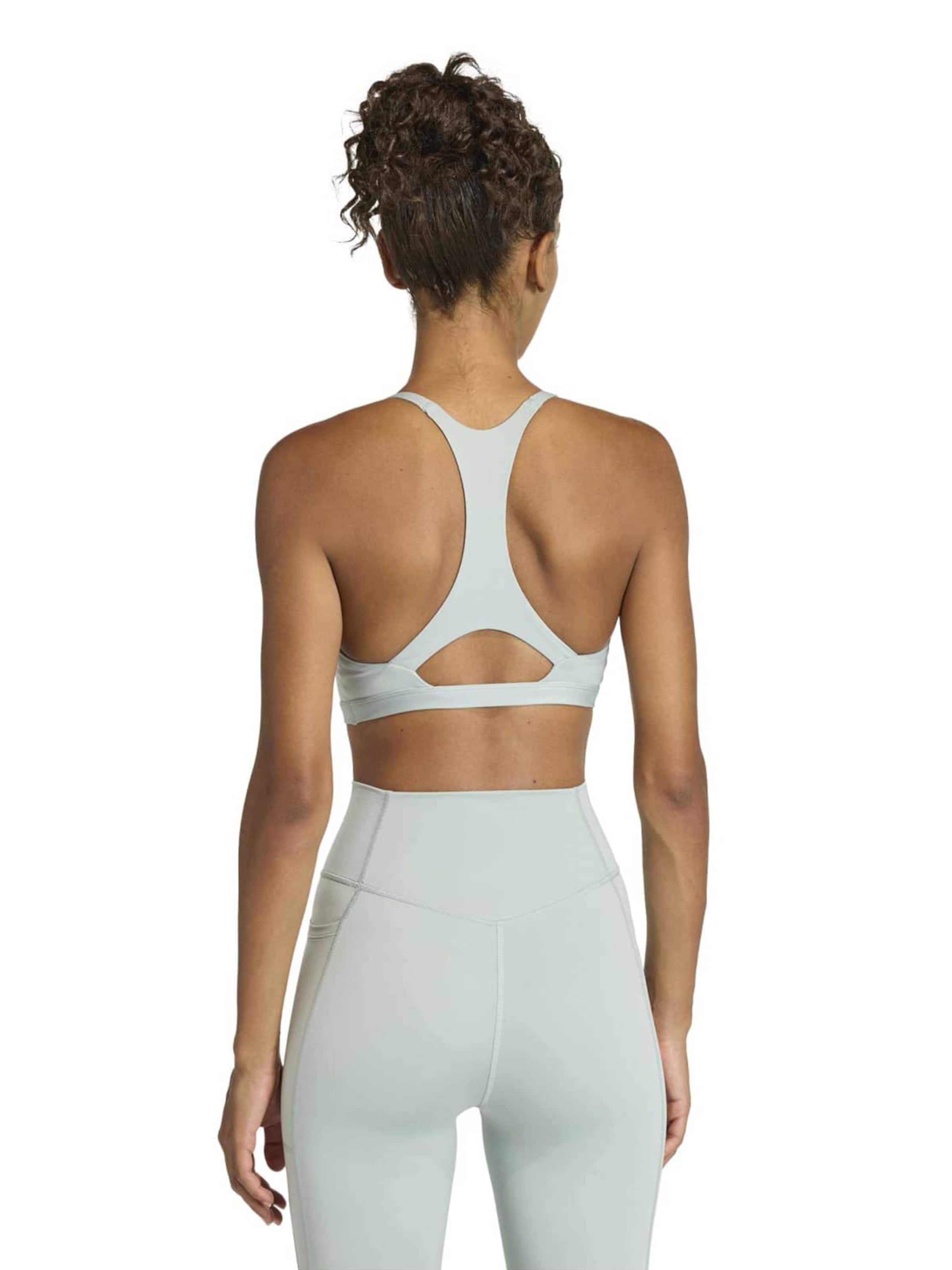 ADIDAS PERFORMANCE Bustier Sport-BH 'OPT ESS' in Grün