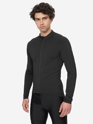 Veste de survêtement 4F en noir : devant