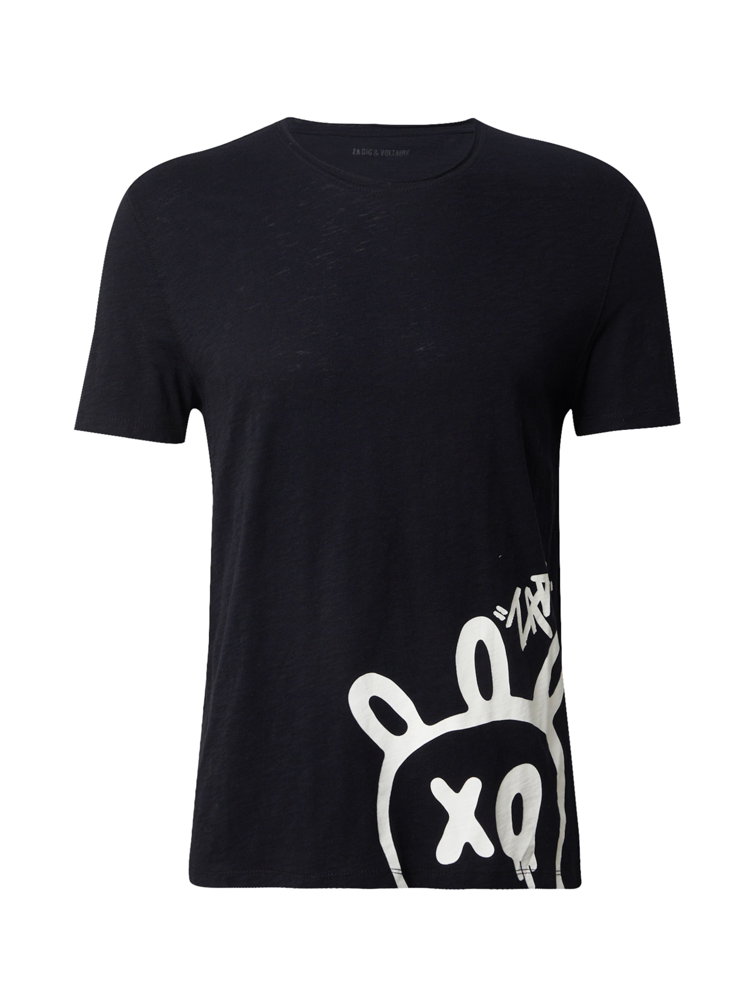 Zadig & Voltaire Shirt 'STOCKLY' in Black: front