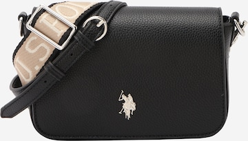 U.S. POLO ASSN. Válltáska 'Mansion' - fekete: elől