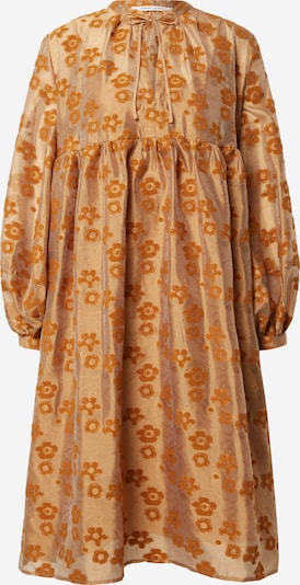 Rochie tip bluză 'MYNTHE' Samsoe Samsoe pe maro coniac / maro deschis, Vizualizare produs