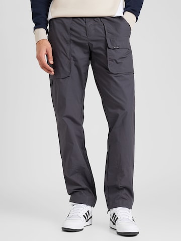 Regular Pantalon outdoor 'Landroamer' COLUMBIA en gris : devant
