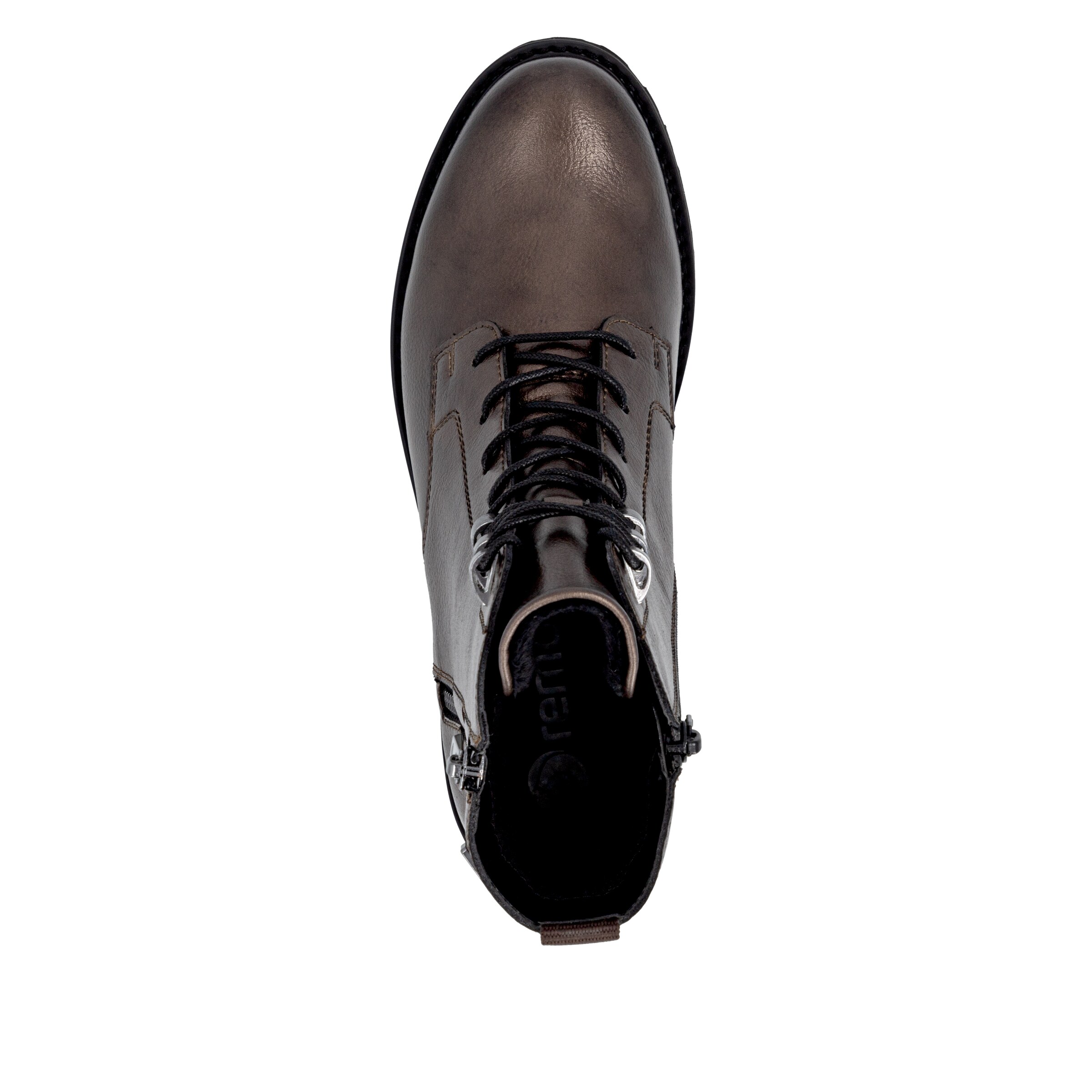 Bottines à lacets ' D8656 ' REMONTE en marron