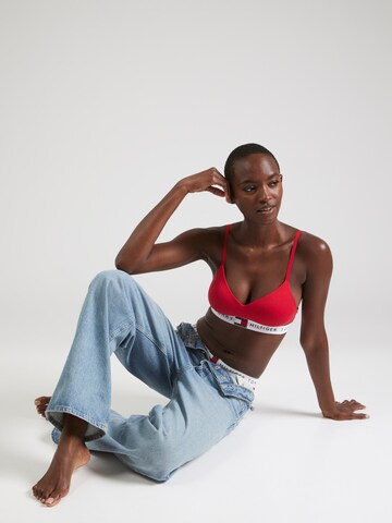 Bustier Soutien-gorge 'Heritage' Tommy Hilfiger Underwear en rouge